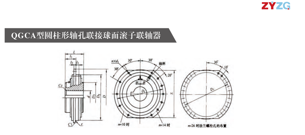 QGCA型圆柱形轴孔联接球面滚子亚洲AV无码乱码国产麻豆穿越
